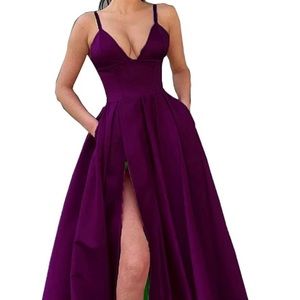 Plum Gown